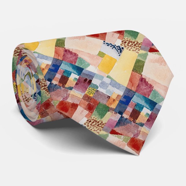 Abstract Grid – Vibrant Structure Tie (Rolled)