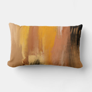 Abstract Grounded Earth Lumbar Cushion