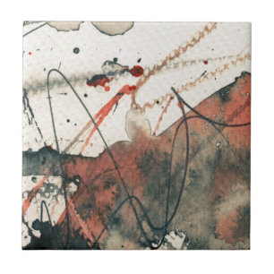 Abstract grunge background, ink texture. 5 tile