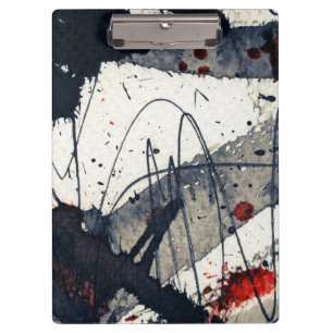 Abstract grunge background, ink texture. clipboard