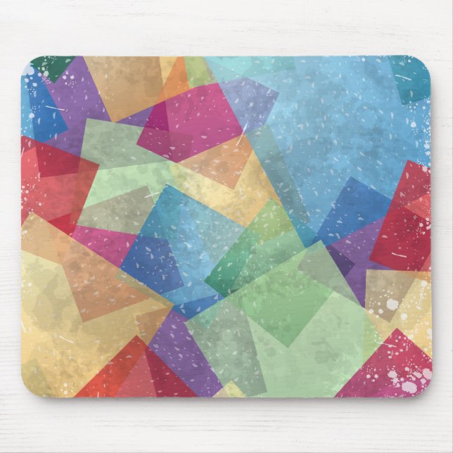 Abstract grunge background mouse mat (Front)
