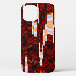 abstract grunge background with glitch effectabstr iPhone 12 case