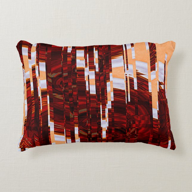 abstract grunge background with glitch effectabstr decorative cushion (Front)