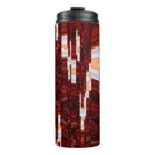 abstract grunge background with glitch effectabstr thermal tumbler