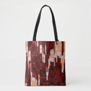 abstract grunge background with glitch effectabstr tote bag