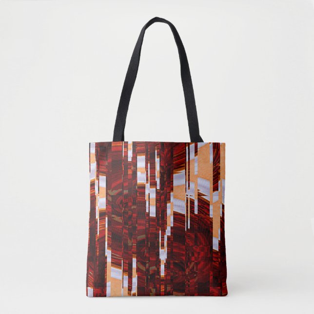abstract grunge background with glitch effectabstr tote bag (Front)