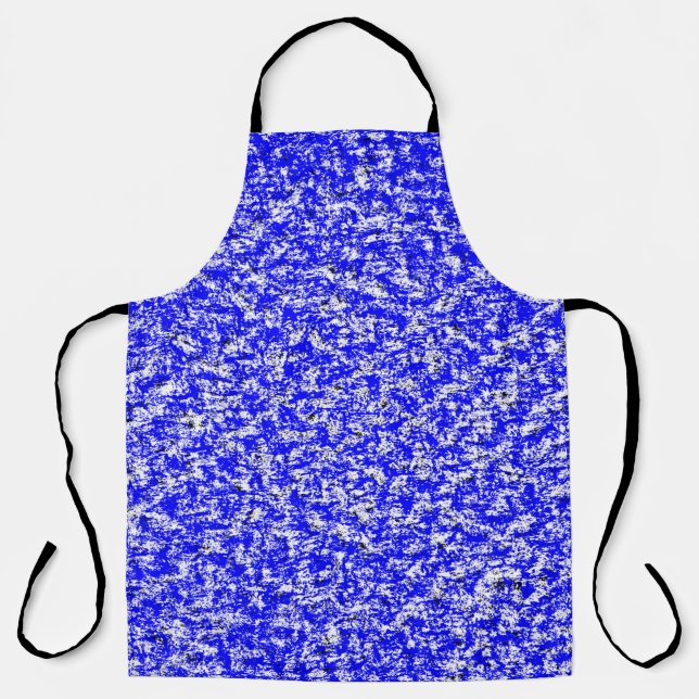 Abstract grunge blue dark stucco wall background.  apron (Front)