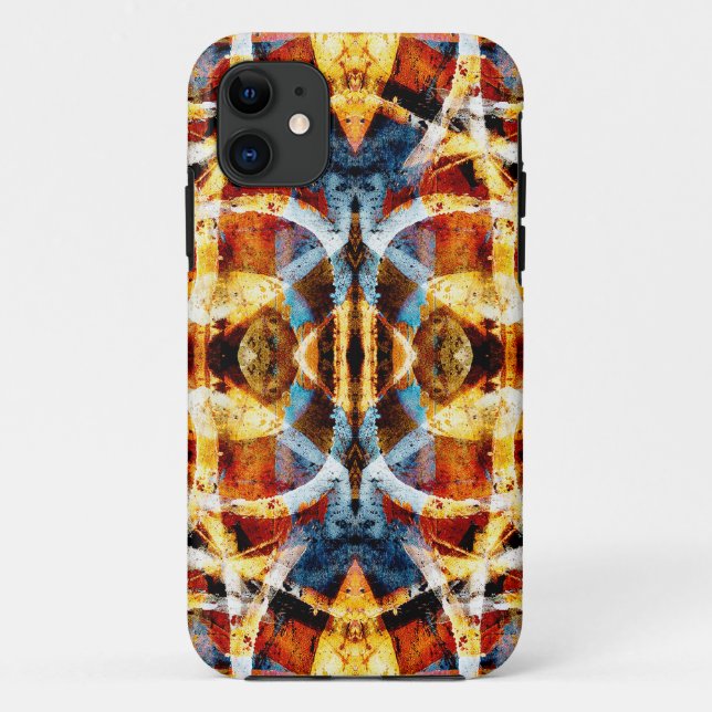 Abstract grunge graffiti pattern Case-Mate iPhone case (Back)