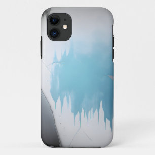 Abstract grunge metal texture iPhone 11 case