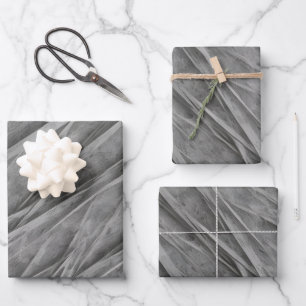 Abstract grunge metal texture wrapping paper sheet
