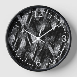 Abstract grunge pattern. clock