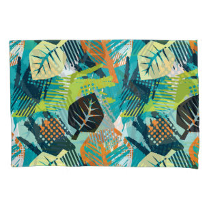 Abstract Grunge: Rough Seamless Surface. Pillowcase