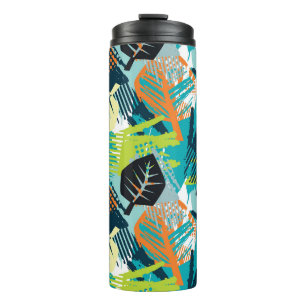 Abstract Grunge: Rough Seamless Surface. Thermal Tumbler