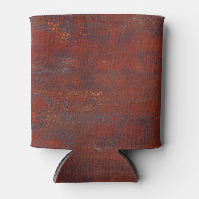 Abstract grunge rusty texture: realistic stucco can cooler (Front)