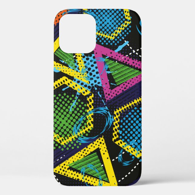 Abstract grunge sport pattern children. Creative s Case-Mate iPhone Case (Back)