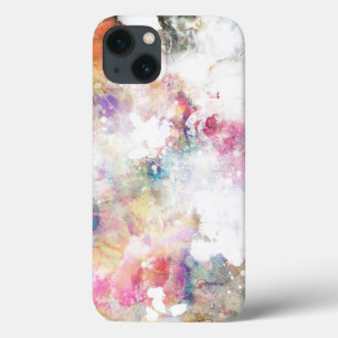 Abstract grunge texture with watercolor paint 2 iPhone 13 case