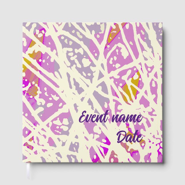 Abstract Guest Book (Front)