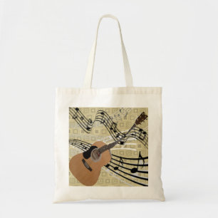 Abstract Guitar Tote Bag