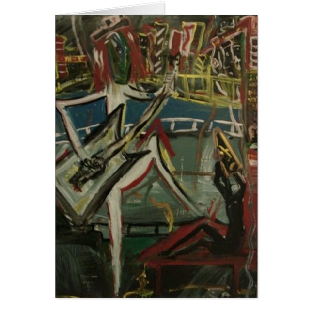 Abstract Guitarist (Front)