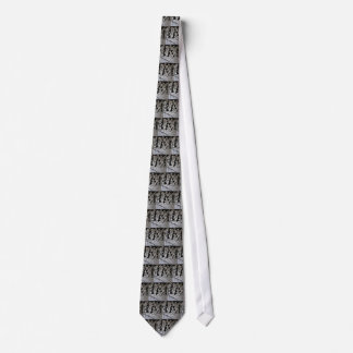 ABSTRACT GUITARIST BLACK WHITE TIE
