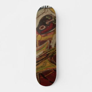 Abstract Guitarist II Skateboard