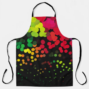 Abstract halftone background pattern. Geometric co Apron