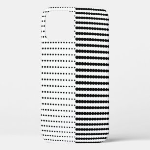 Abstract halftone pattern. Vintage halftone dots b iPhone 12 Case