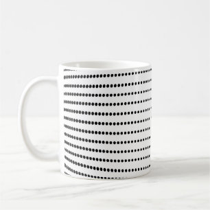 Abstract halftone pattern. Vintage halftone dots b Coffee Mug
