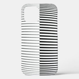 Abstract halftone pattern. Vintage halftone dots b iPhone 12 Case
