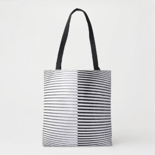 Abstract halftone pattern. Vintage halftone dots b Tote Bag