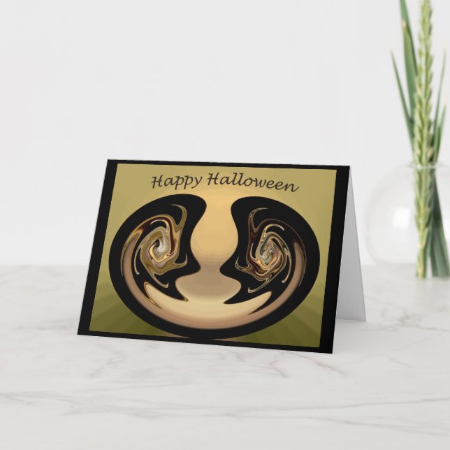 Abstract Halloween Card #2 (Front)