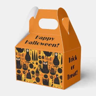 Abstract Halloween Favour Box