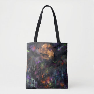 Abstract Halloween Tote Bag