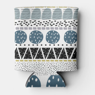 Abstract hand drawn, creative vintage texture. can cooler