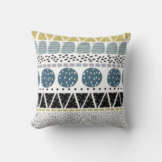 Abstract hand drawn, creative vintage texture. cushion