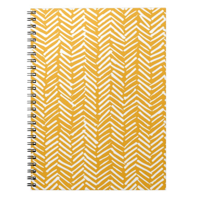 Abstract hand-drawn lines, hipster texture. notebook (Front)