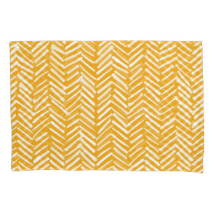 Abstract hand-drawn lines, hipster texture. pillowcase