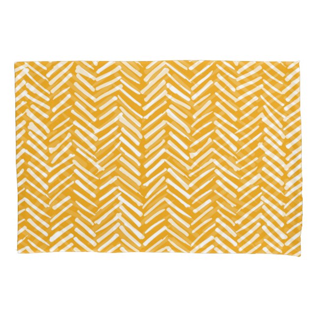 Abstract hand-drawn lines, hipster texture. pillowcase (Front)