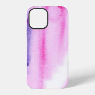 abstract hand made background with artistic waterc iPhone 12 case
