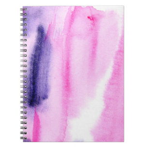 abstract hand made background with artistic waterc notebook