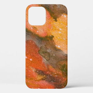 Abstract hand painted watercolor. Nice backgrounda iPhone 12 Case