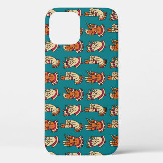 Abstract Hand Print: Vintage Impression Art iPhone 12 Case