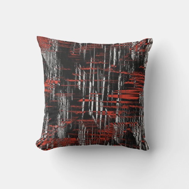 Abstract Hash Tags Cushion (Front)