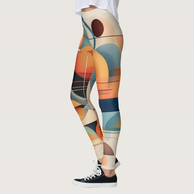 Abstract Heart Leggings (Left)