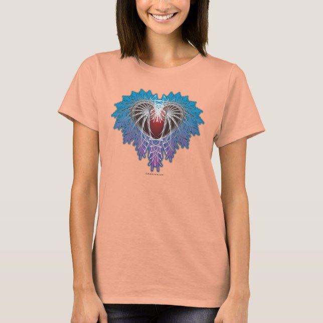 Abstract Heart T-Shirt (Front)
