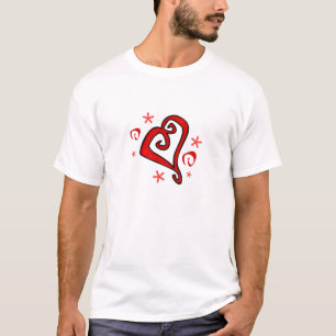Abstract Heart T-Shirt