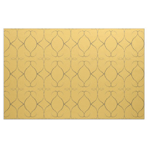 Abstract Hearts Fabric