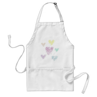 Abstract Hearts Standard Apron
