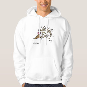 Abstract Hedgehog Adult Hooded Sweatshirt