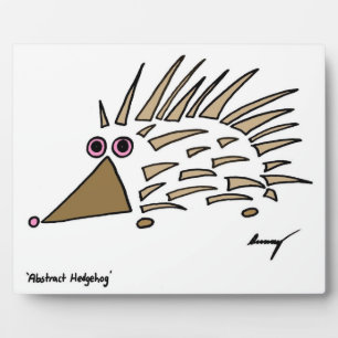 Abstract Hedgehog Plaque